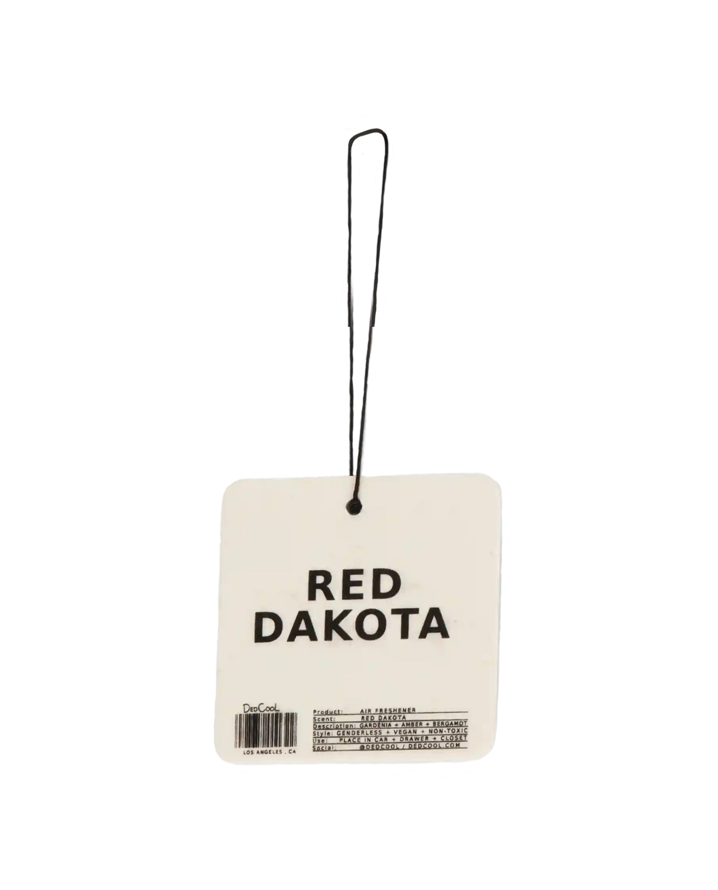 Red Dakota Air Freshener