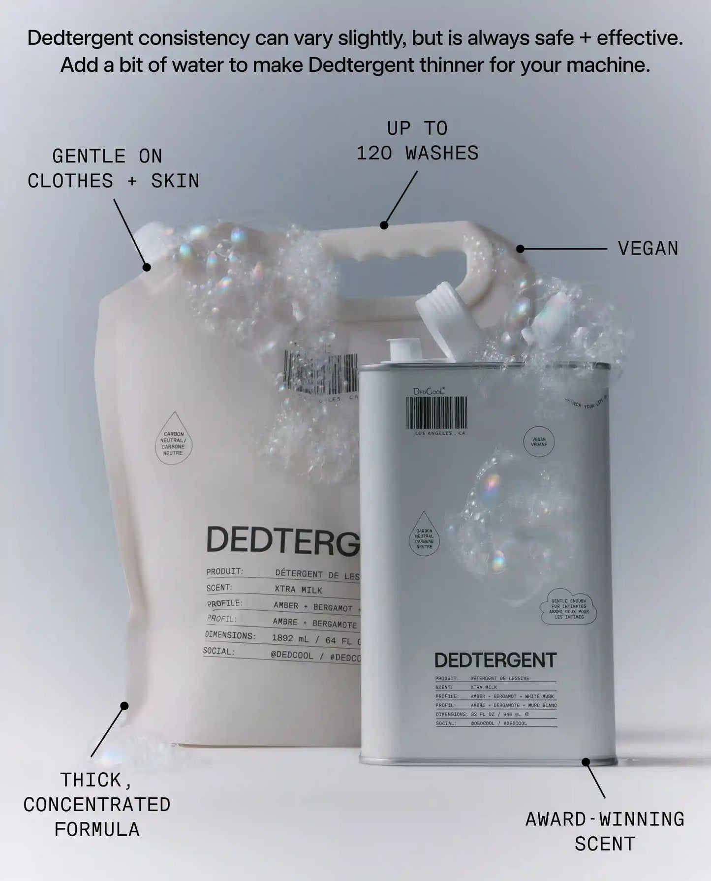 Dedtergent Refill Milk