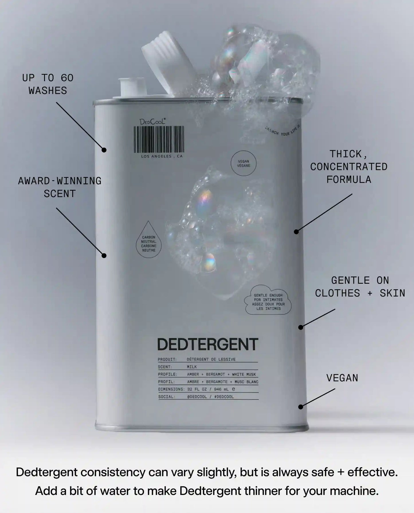 Dedtergent Milk